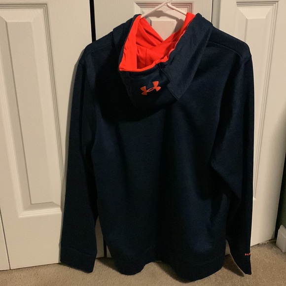 Under Armour Blue Reflective Hoodie Size:Medium - Picture 4 of 4